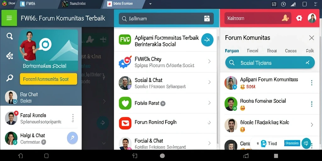 Antarmuka forum komunitas FW66 yang ramah pengguna.