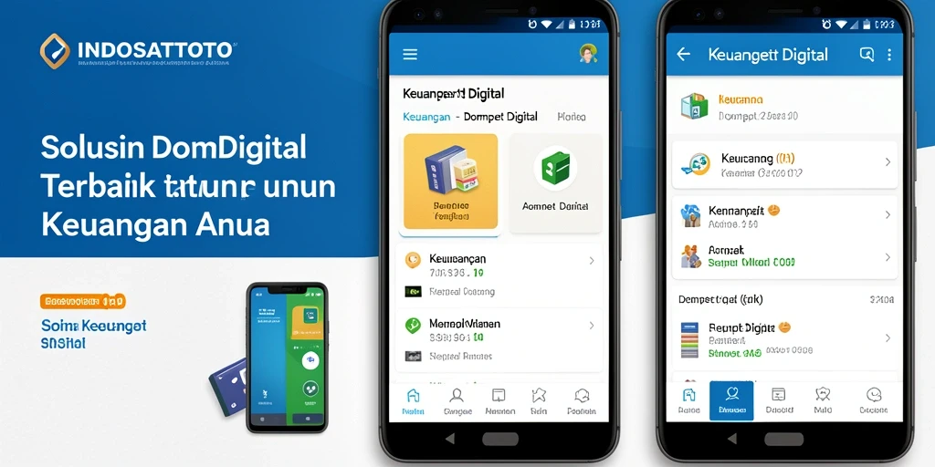 Tampilan antarmuka aplikasi INDOSATTOTO yang modern dan intuitif.