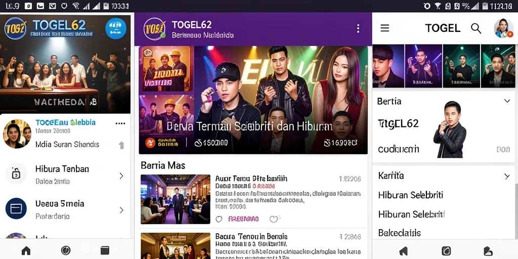 Antarmuka TOGEL62 yang menarik dan informatif.